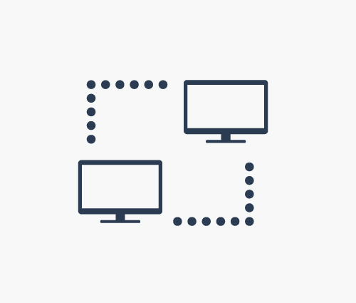 画面共有によりレスポンスの良いやり取りが可能